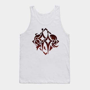 Genshin Impact Traveler Emblem - Pyro Tank Top